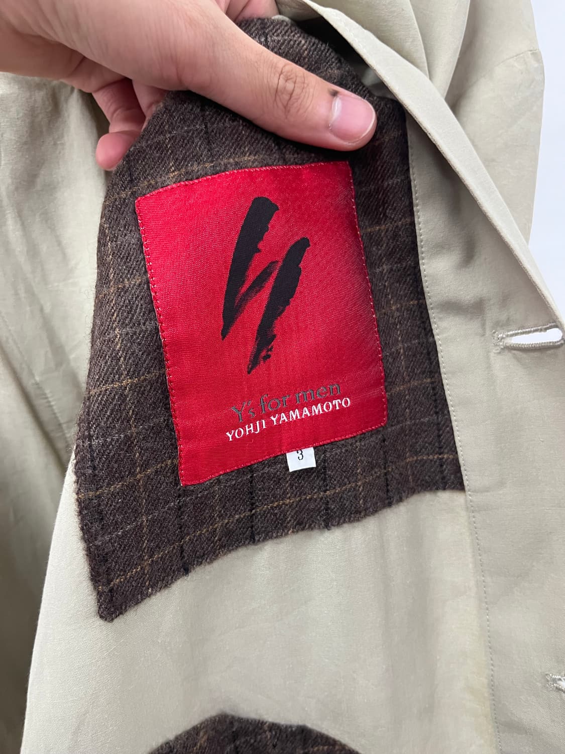 Y's for men jacket 상품이미지9