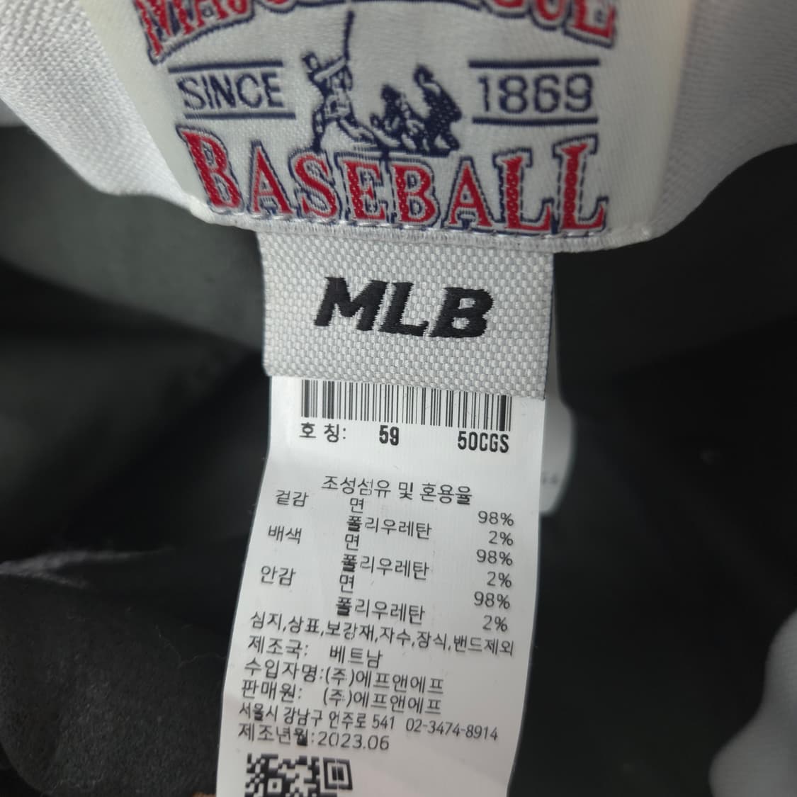 59 MLB 언스트럭쳐 볼캡 뉴욕 양키스 차콜  그레이 모자 상품이미지7
