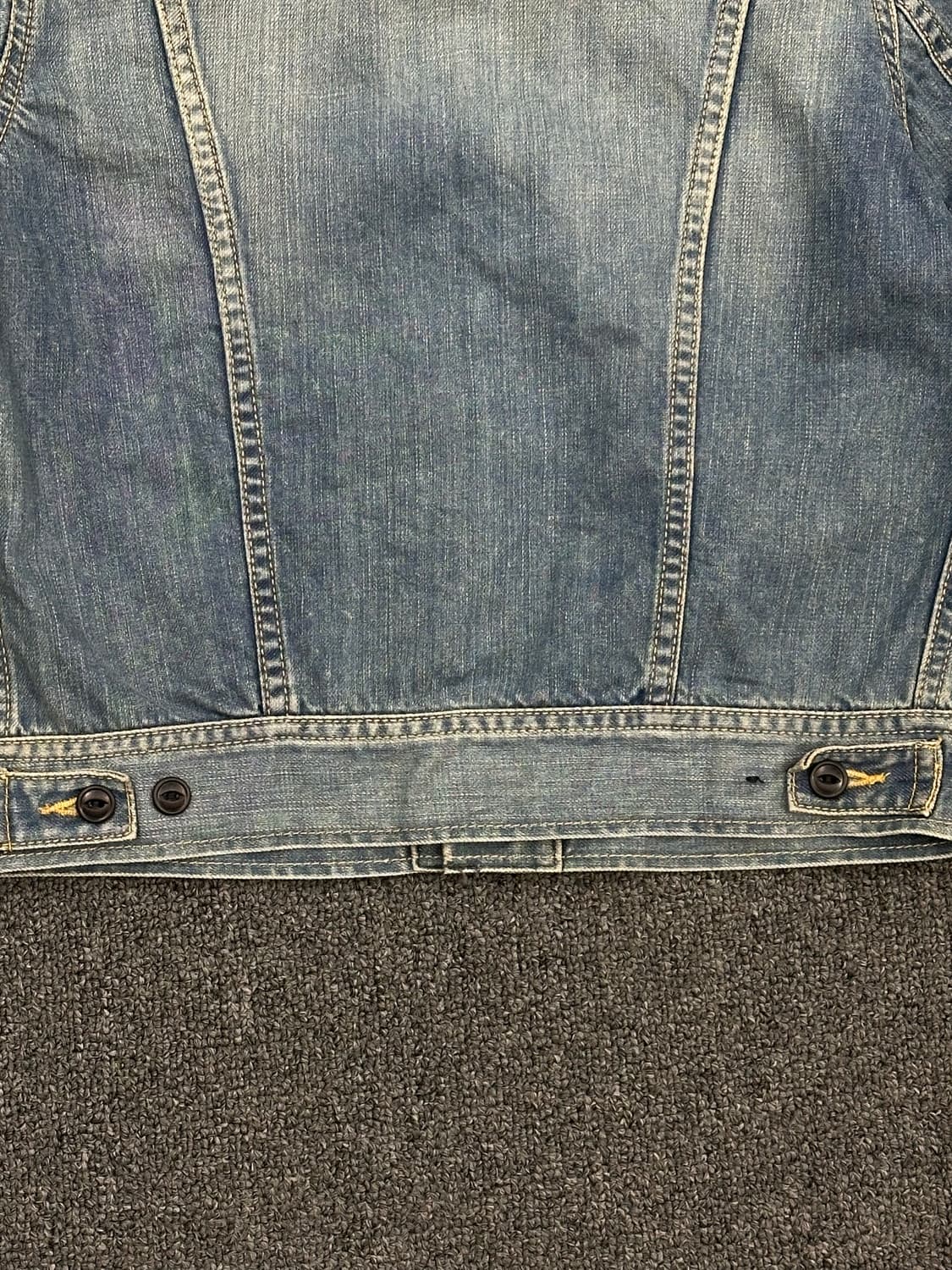 M)LeeXROSSO 빈티지 여성 트러커 데님 자켓 상품이미지5