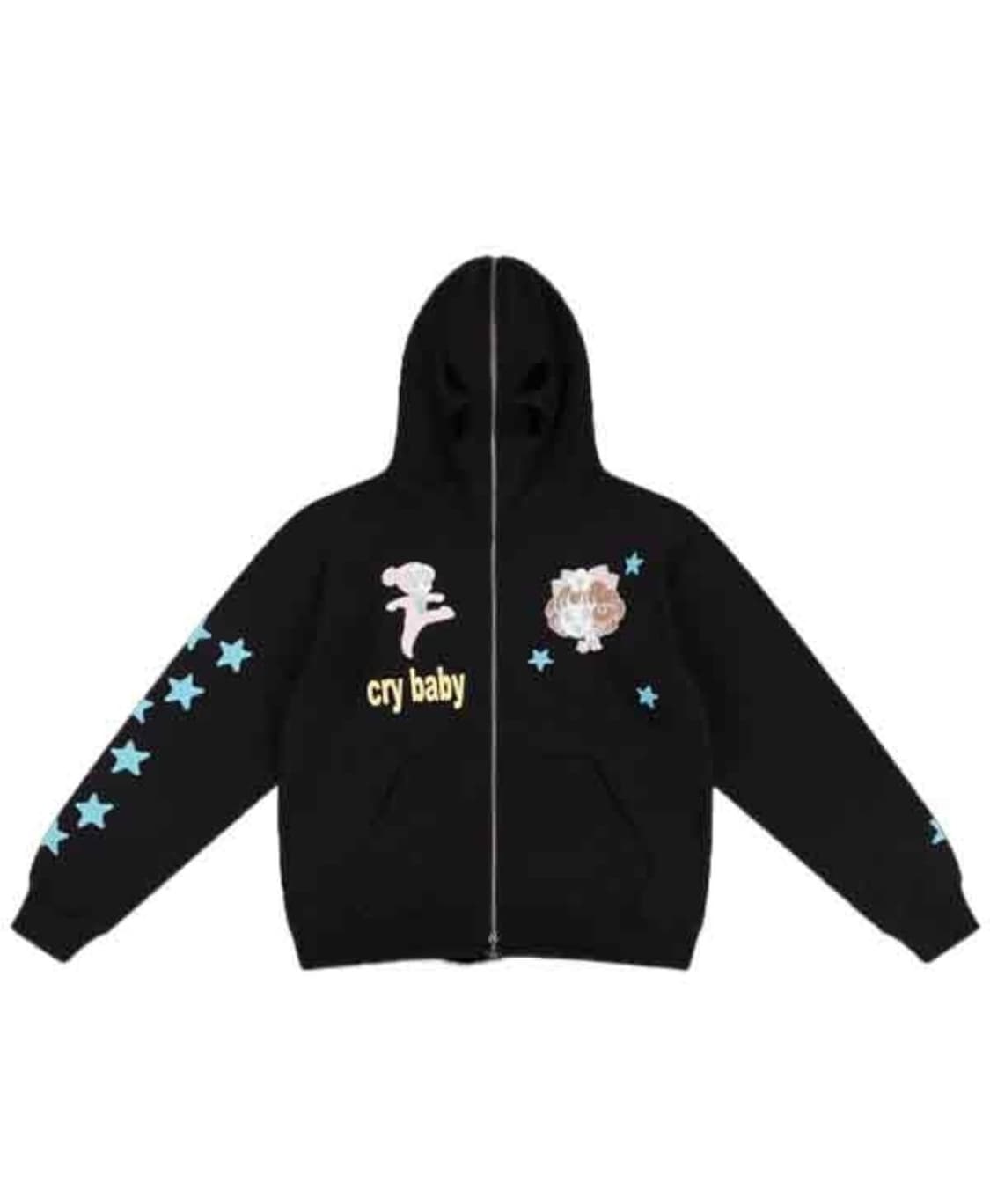 애슐리윌리엄스 CRY BABY 버터플라이 후드 집업 상품이미지2