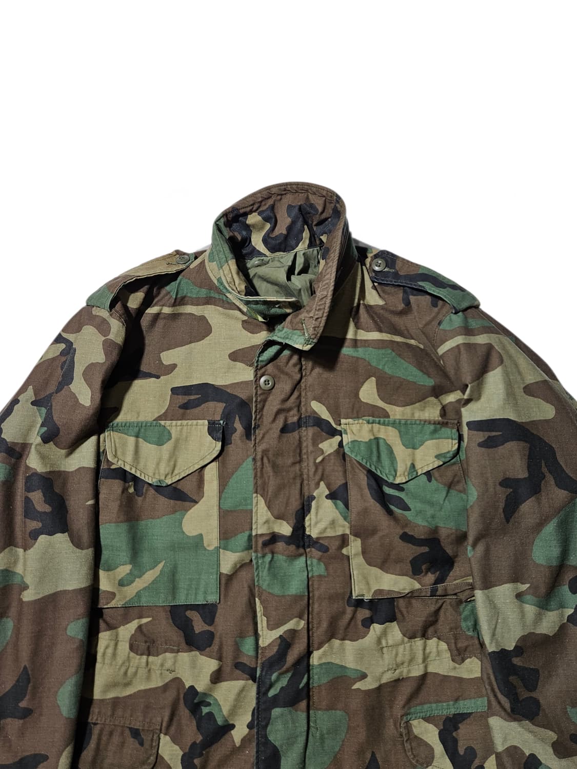 1980's 오리지널 우드랜드 M-65 필드자켓 L-R 상품이미지3