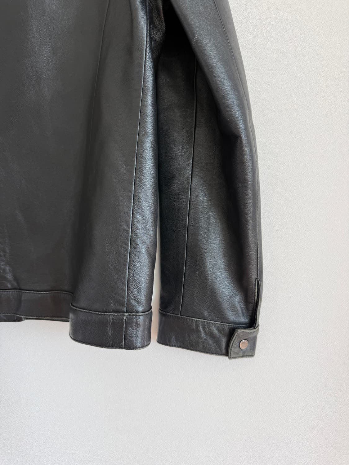 Pre owned 램스킨 레더 자켓 상품이미지6