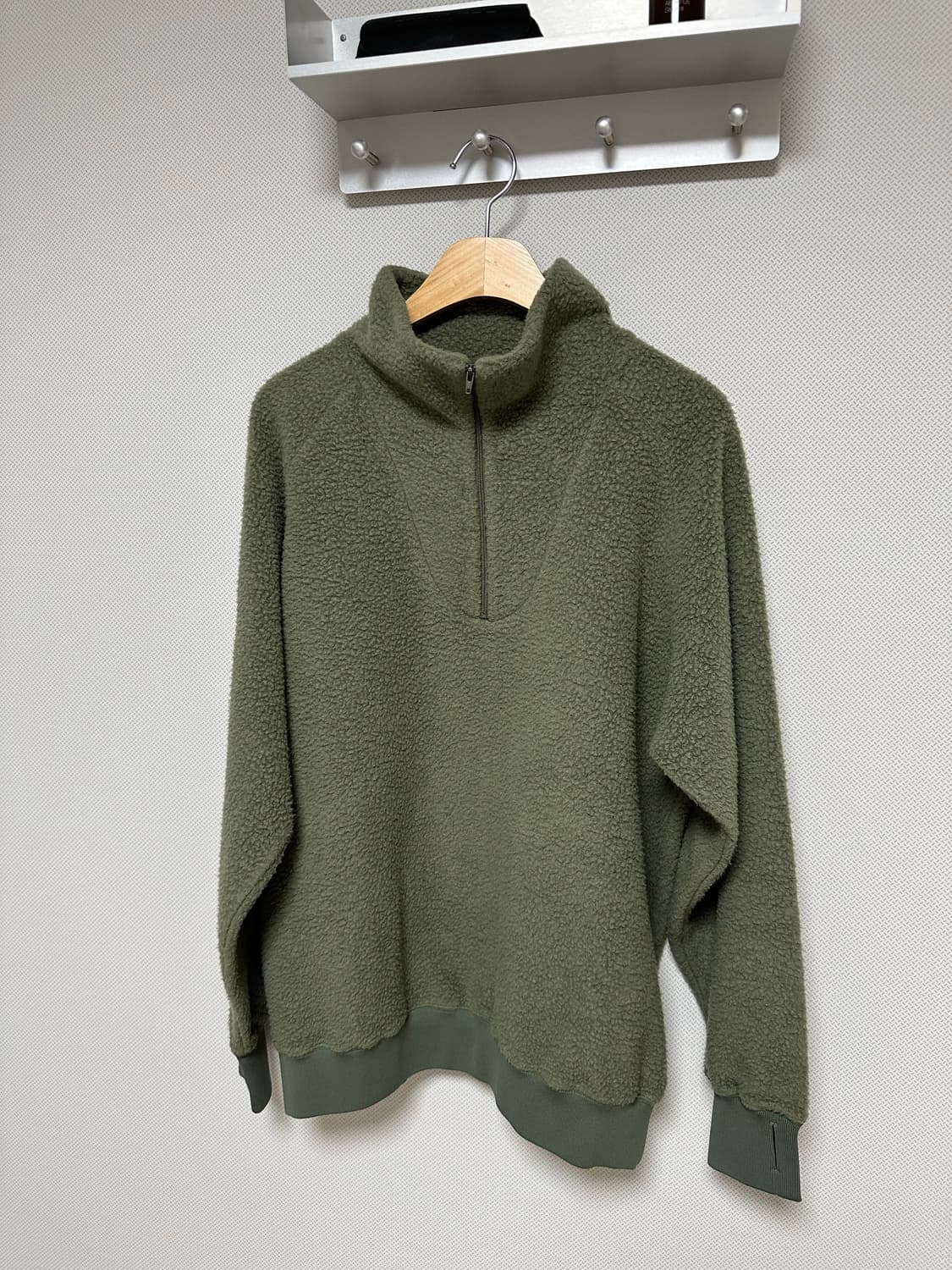 빔즈 플러스 밀리터리 하프집업 플리스 상품이미지3