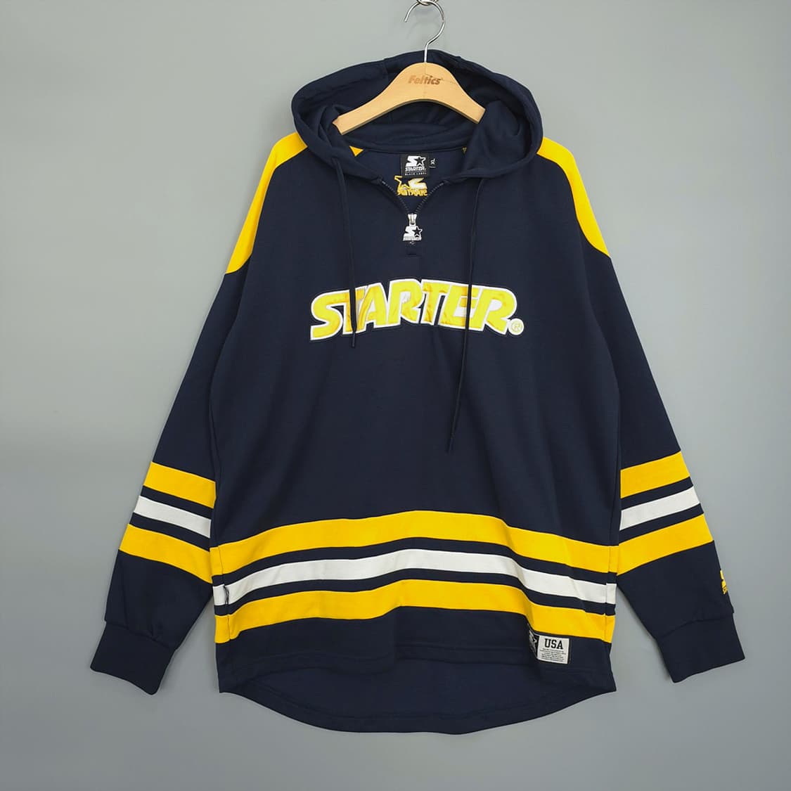 스타터 STARTER BLACK LABEL 아노락 후드티 L 상품이미지1