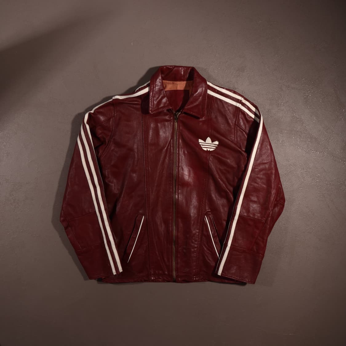 ADIDAS LEATHER JACKET 상품이미지1