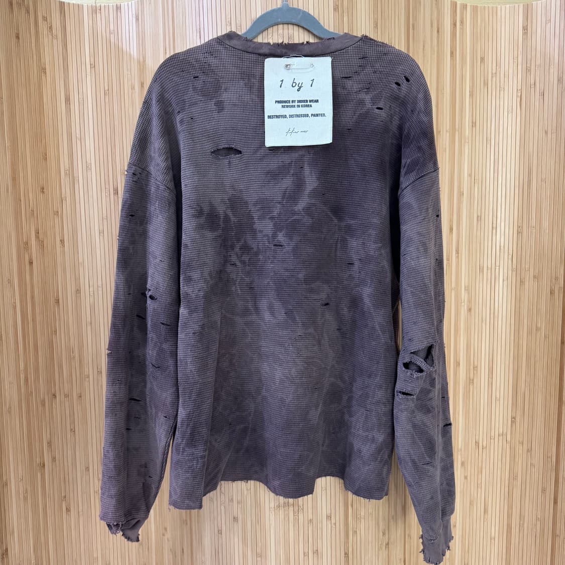 디디에르웨어 와플 롱슬리브  상품이미지2