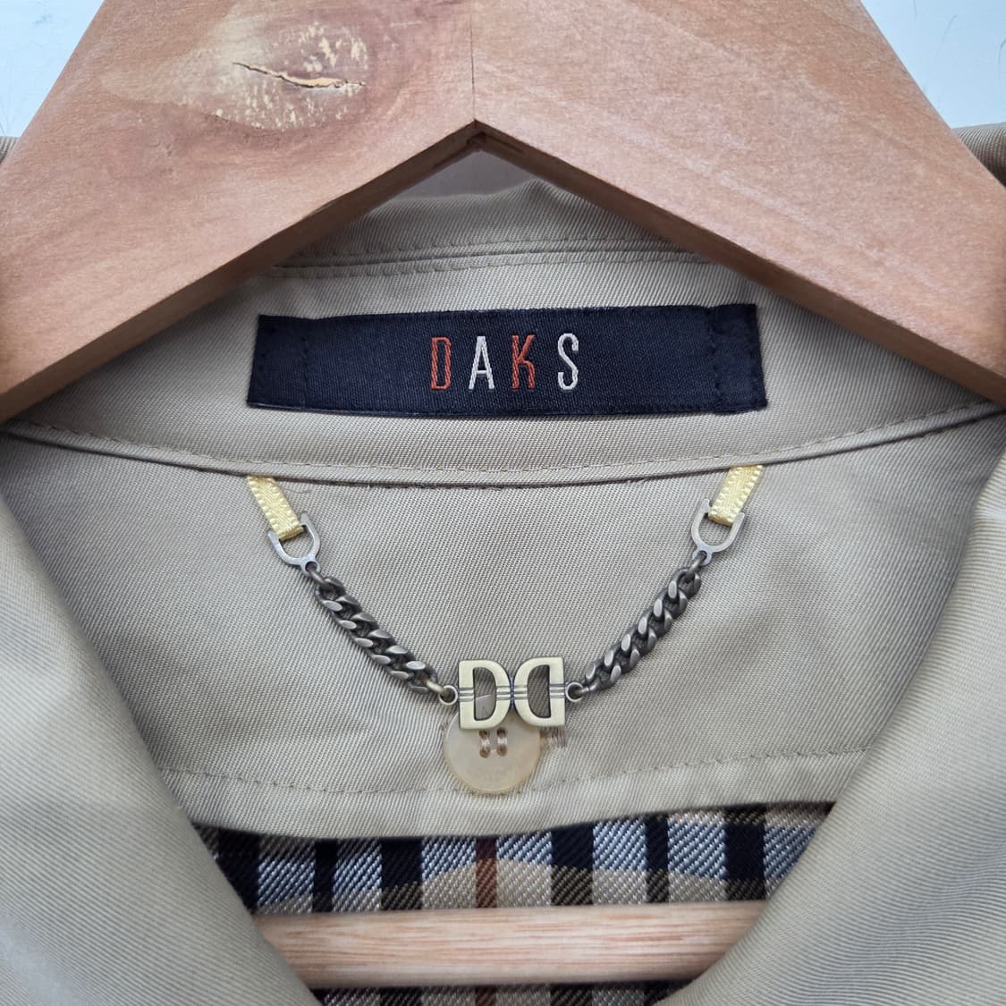 닥스 베이지색 여성 롱 코트 m 상품이미지3