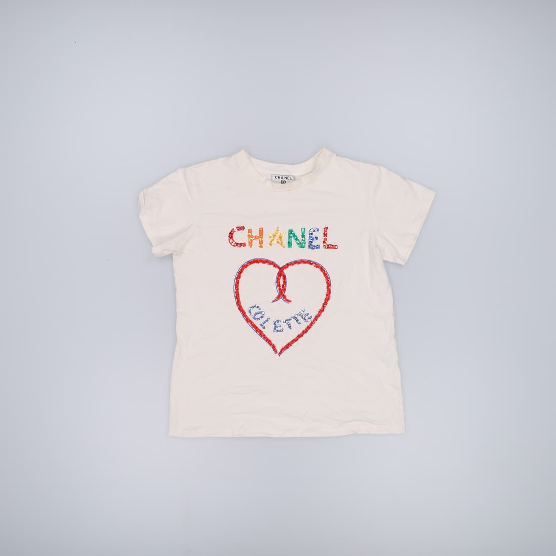 44정도 고급 여성 큐빅 반팔티 0219H1 상품이미지1