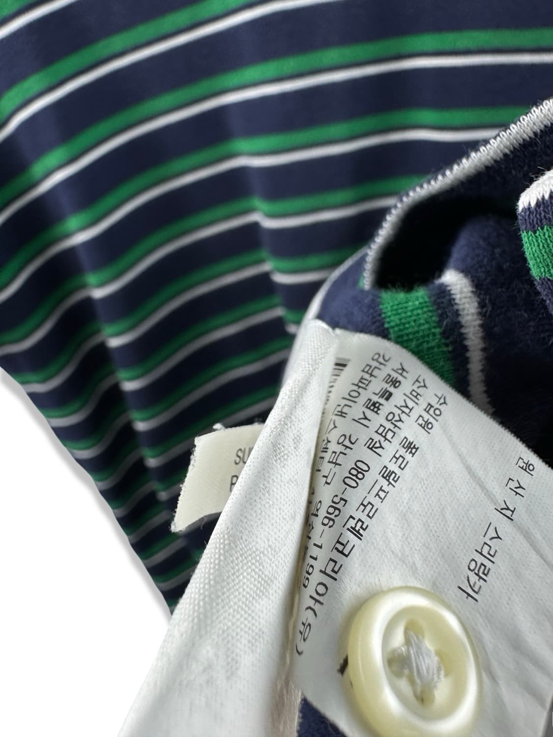 폴로랄프로렌 그린 스트라이프 폴로티2935 상품이미지5