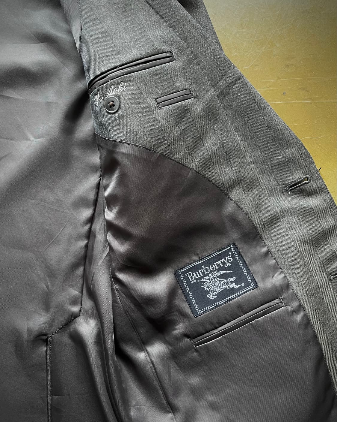 1990s Old Burberrys Classic Wool Blazer 상품이미지6