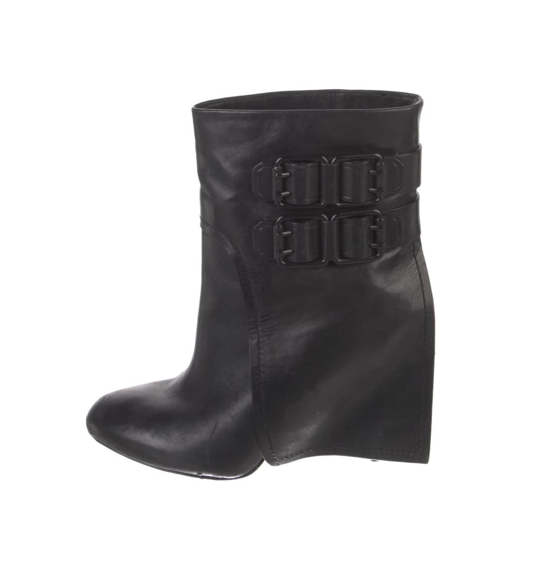 Vera Wang 베라왕 레더 앵클 부츠 250 새상품 상품이미지1