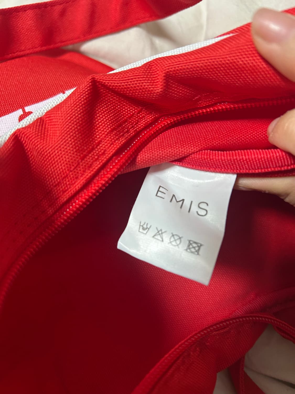 이미스 하트 레드 숄더백 상품이미지2