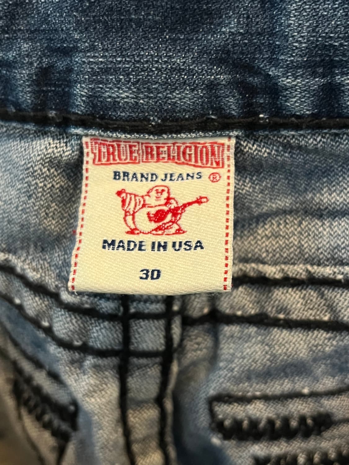 True Religion USA 트루릴리전 부츠컷 데님 진 30 상품이미지5