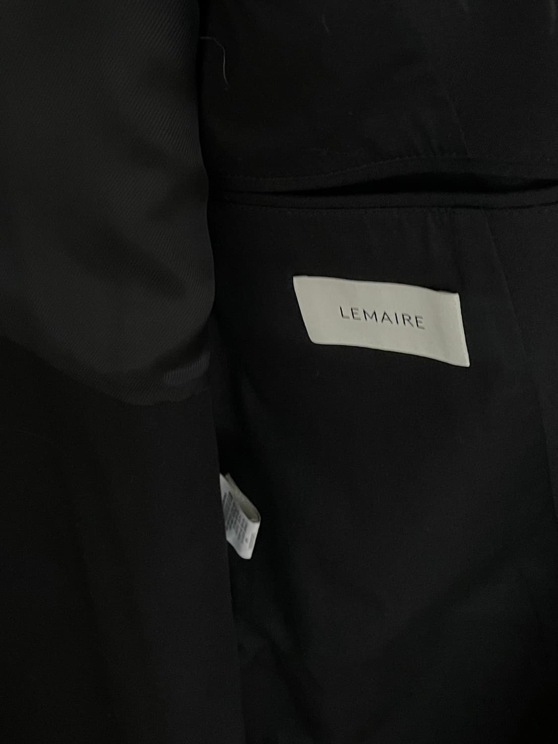 르메르 19ss 검정 체스터필드 코트 S 상품이미지9