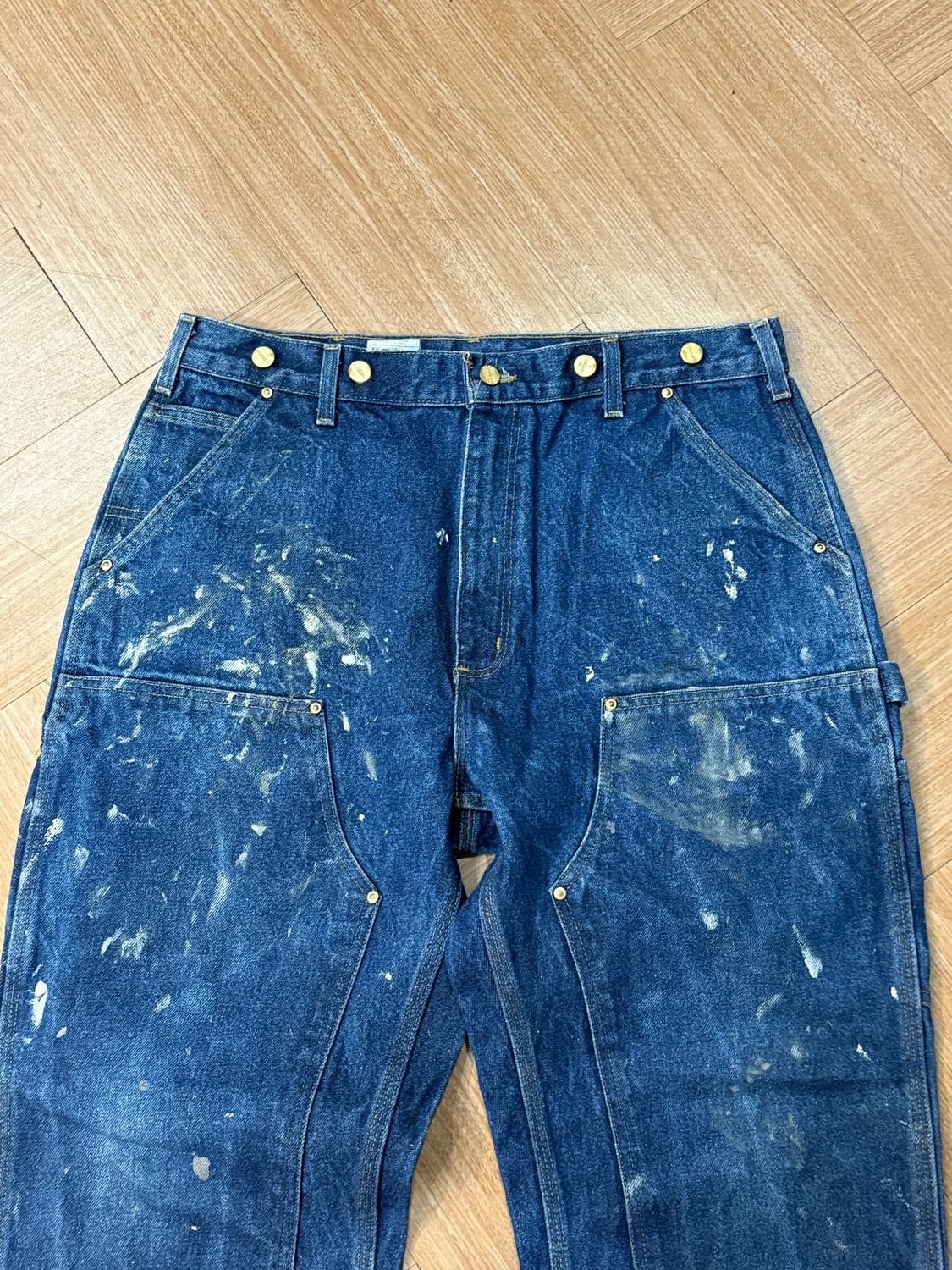 [36] 칼하트 더블니 데님 팬츠 USA 상품이미지1