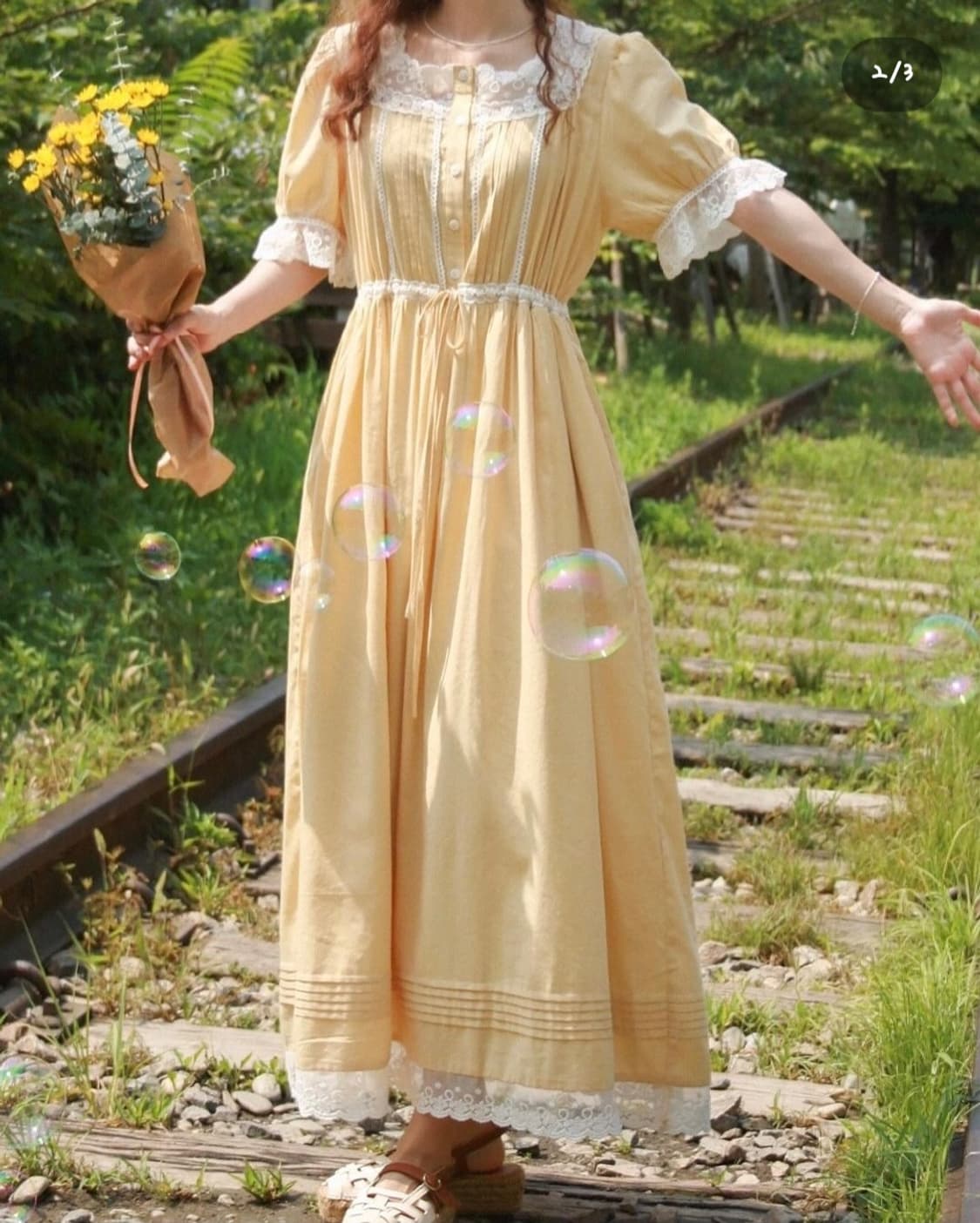 림하이네스 벨 원피스/드레스 롱 기장 새상품 상품이미지1