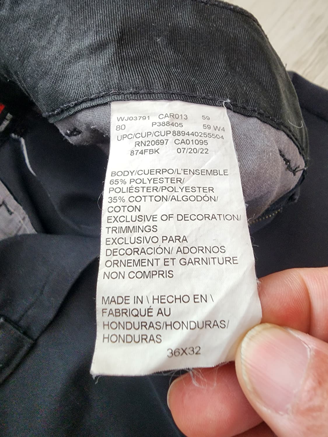 Dickies 디키즈 874 FLEX 오리지널핏 팬츠 블랙바지 36사이즈 상품이미지8