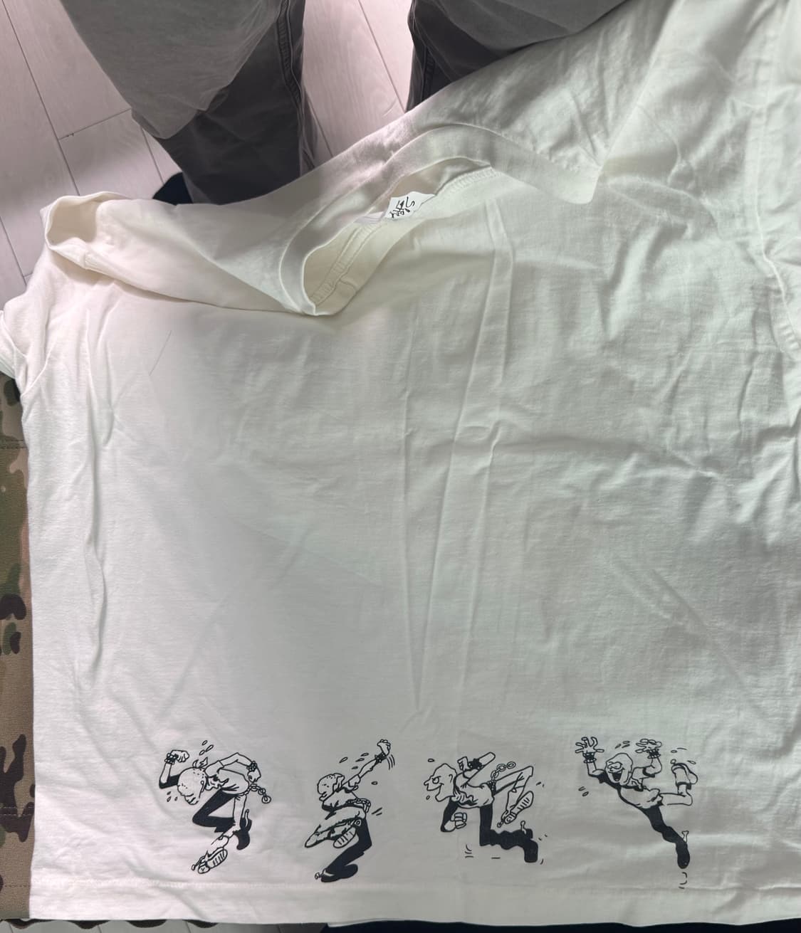 [1]뤡코즈 BLANK SLEEVE WITH JERK(ECRU) 상품이미지2