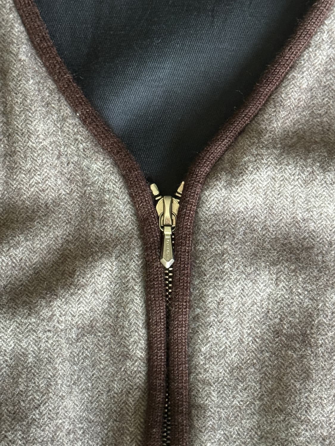 90s agnes b homme harringbone jacket 상품이미지3