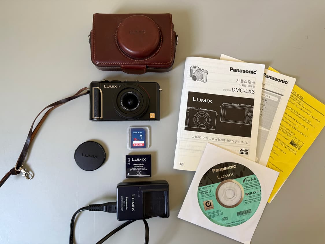 풀구성] 파나소닉 루믹스 DMC LX3 라이카 렌즈 카메라 디카 상품이미지3