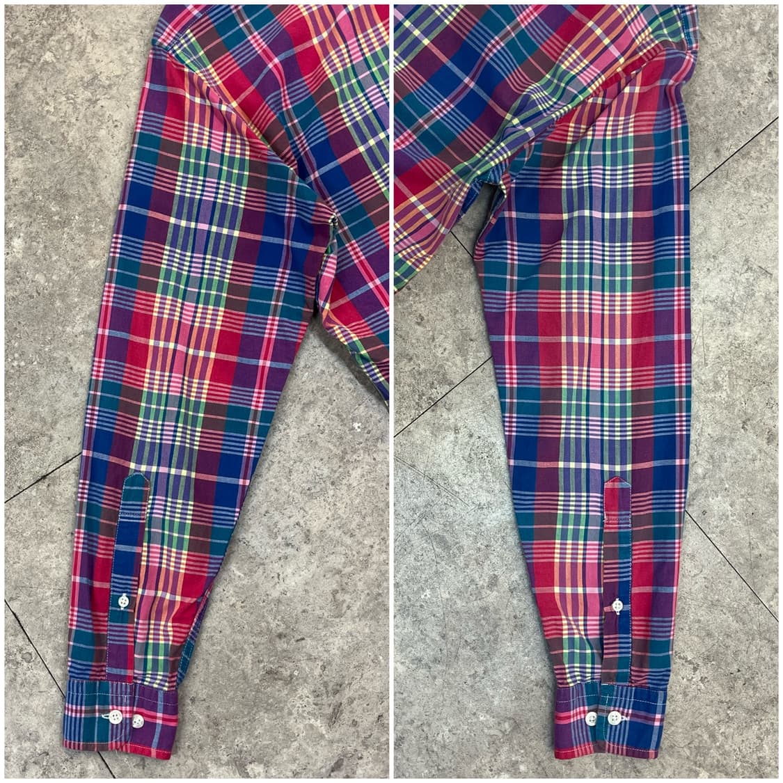 브룩스브라더스 체크 셔츠 핑크 S #csz3484 상품이미지10