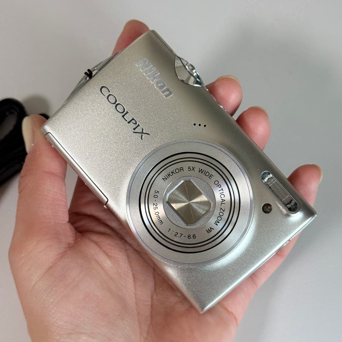 츄 디카) 니콘 쿨픽스 S5100 빈티지디카 디지털카메라 실버 상품이미지3