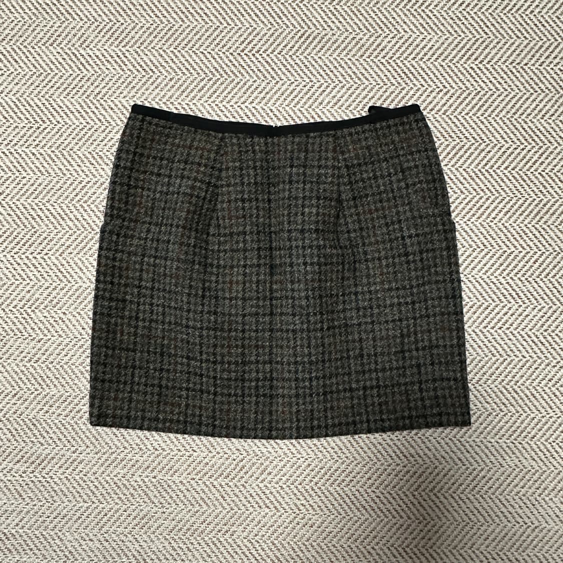 HARRIS TWEED wool classic skirt 상품이미지2