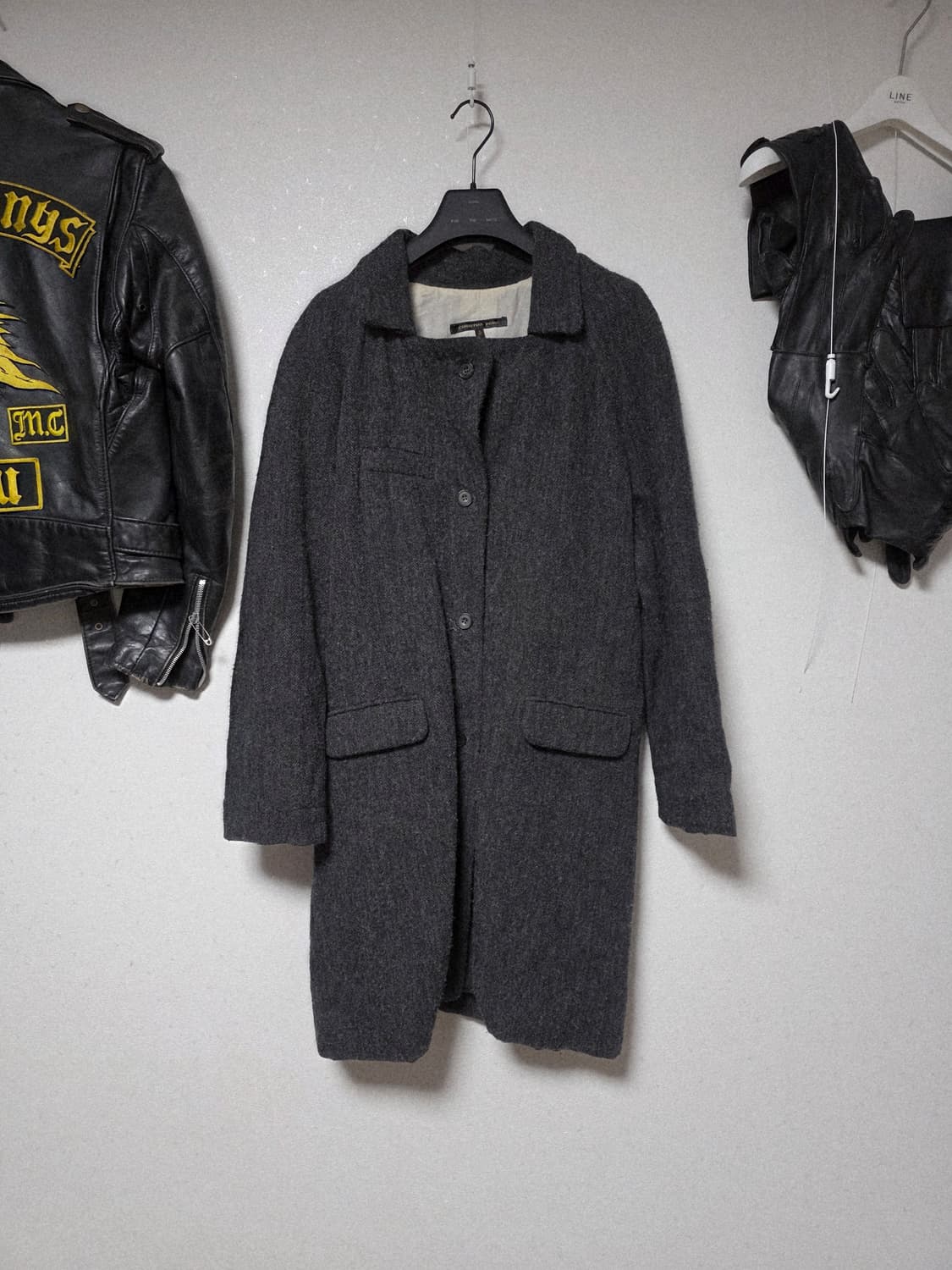 Christian peau grey coat 상품이미지2