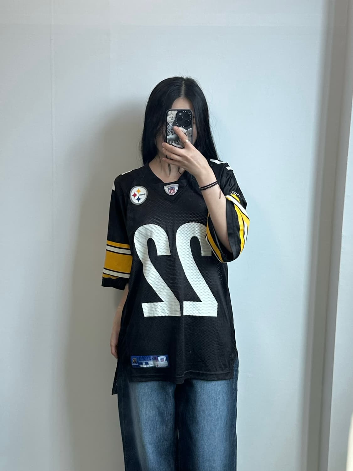 리복 NFL 피츠버그 럭비 티셔츠 상품이미지1
