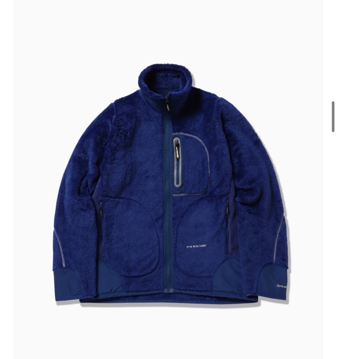 앤드원더 하이로프트 플리스 자켓 후리스 XL ANDWANDER 상품이미지1