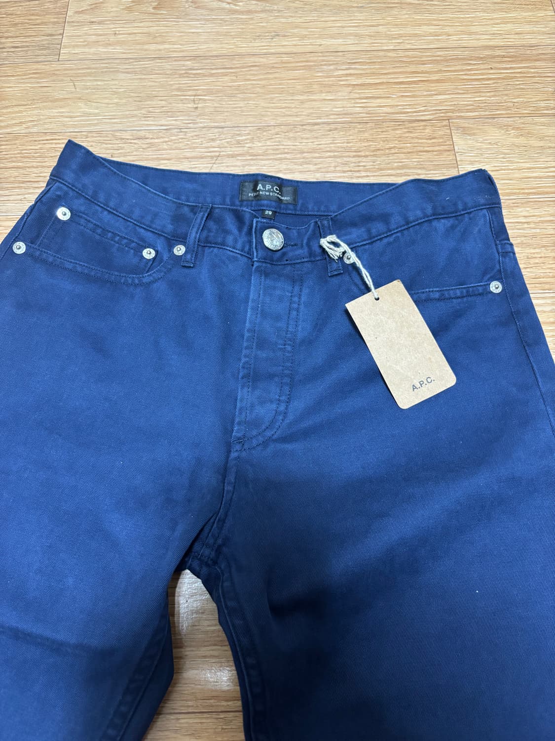 A.P.C. 네이비 데님 팬츠 상품이미지2