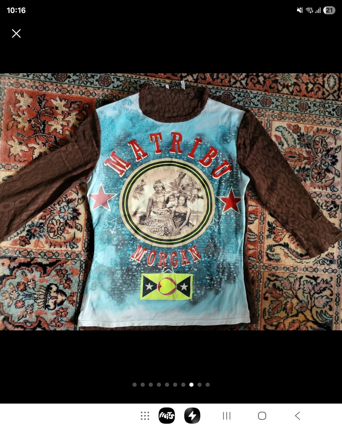 프랑스 수입 모르간 에스닉 티셧 상품이미지4