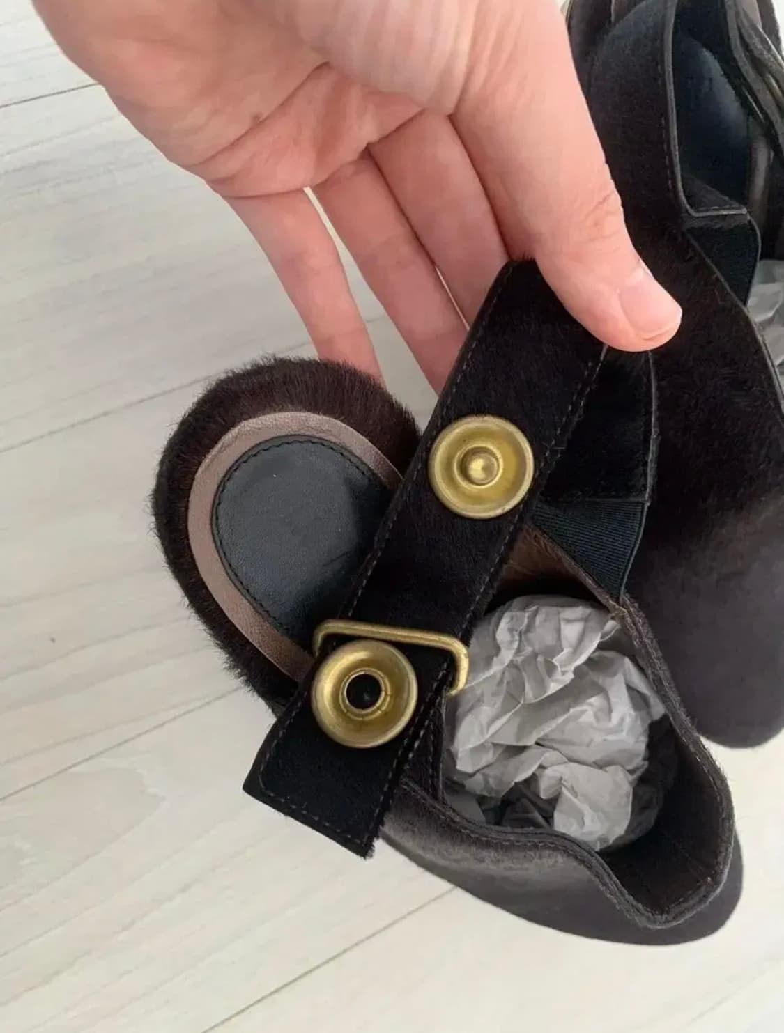 MARNI 마르니 웻지 부티(조랑말털) 상품이미지8