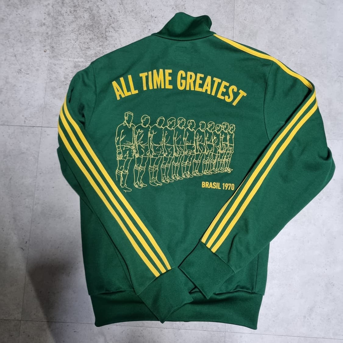 아디다스 오리지널 파이어버드 브라질 져지 그린 상품이미지2