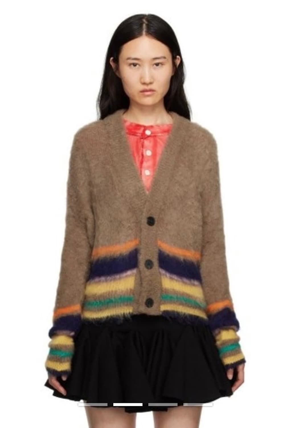 에드워드커밍 스트라이프 모헤어 가디건 (2size) 상품이미지8