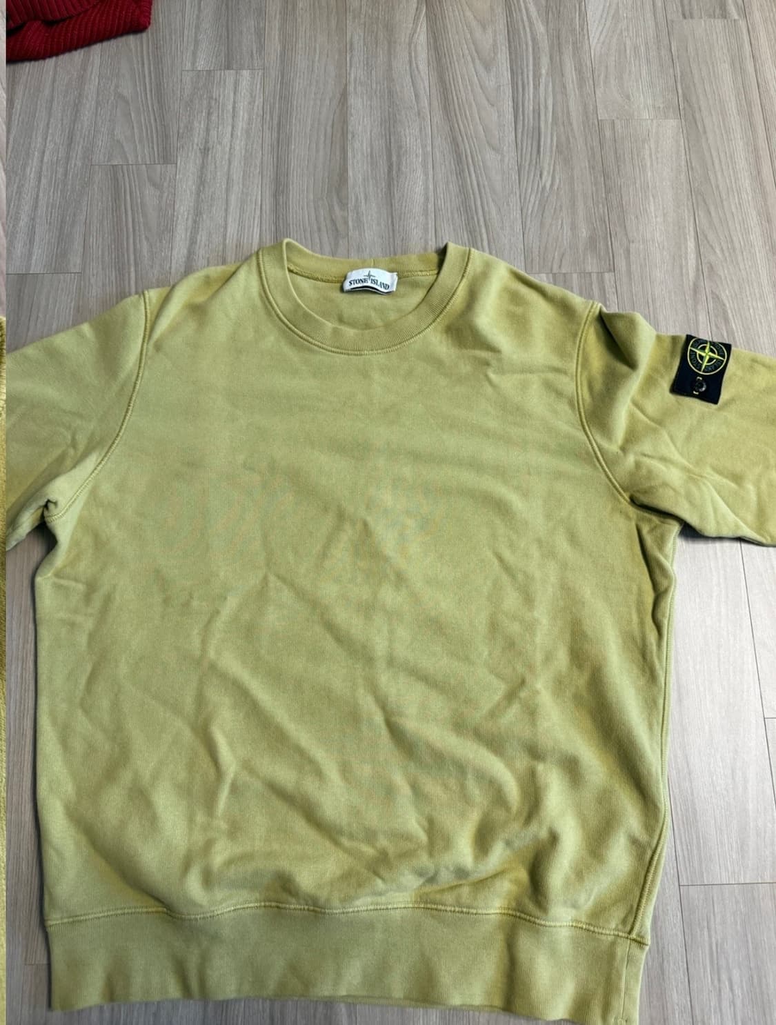 스톤아일랜드 맨투맨 그린 상품이미지4