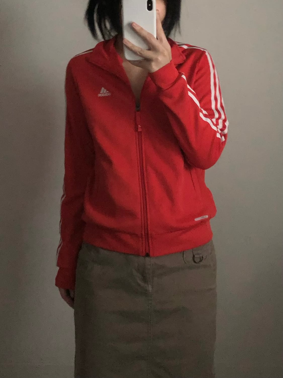 아디다스 다홍 트랙탑 져지 상품이미지1