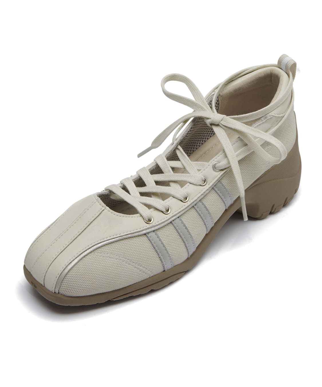 락피쉬 BLISS HEEL LACEUP SNEAKERS - BEIGE 상품이미지3