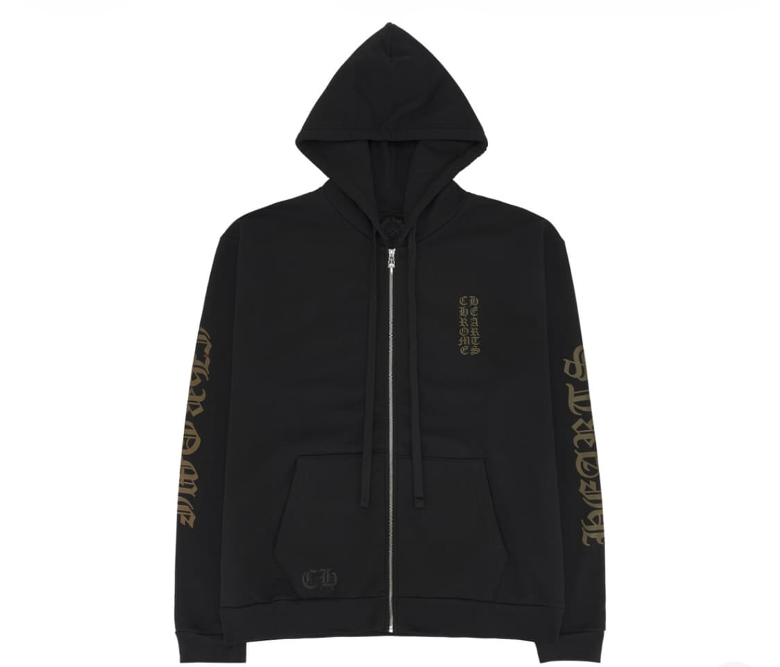 [L] 크롬하츠 버티컬 후드집업 아미그린 새상품 상품이미지1