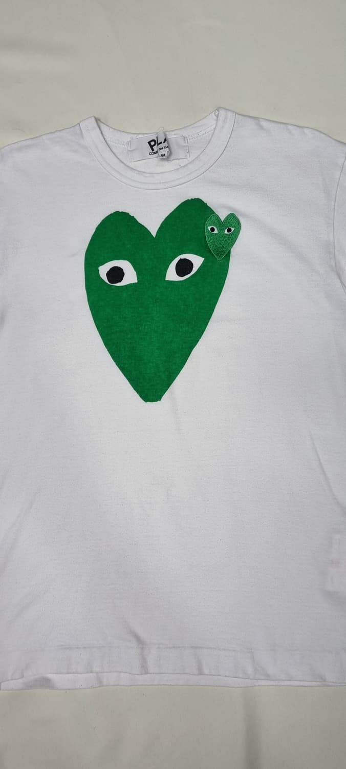 꼼데가르송 더블그린 패치 반팔 M _ 여성 상품이미지2