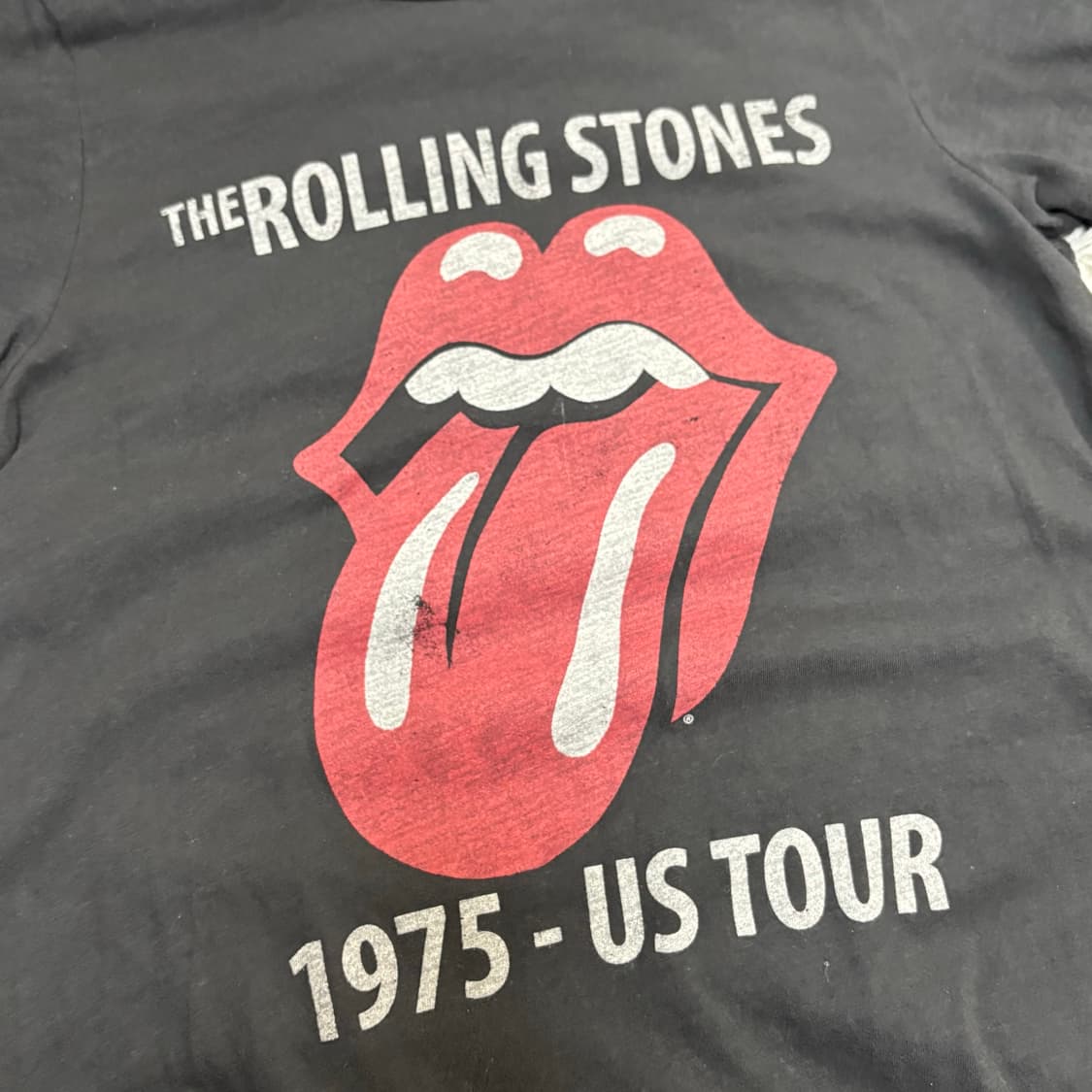 롤링스톤즈 1975 US Tour 티셔츠 상품이미지2