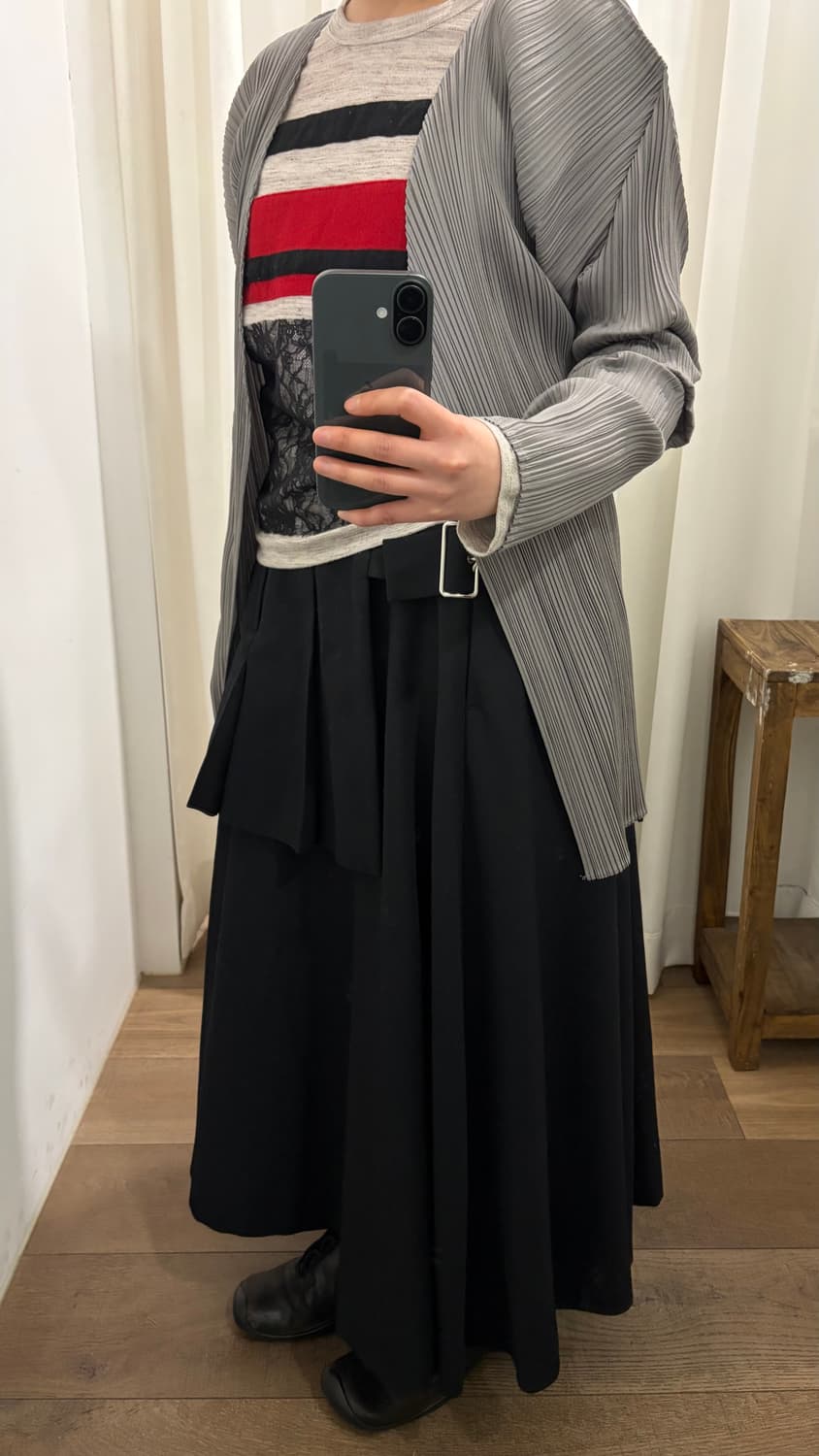 Volume Puff Pleats Cardigan 상품이미지3