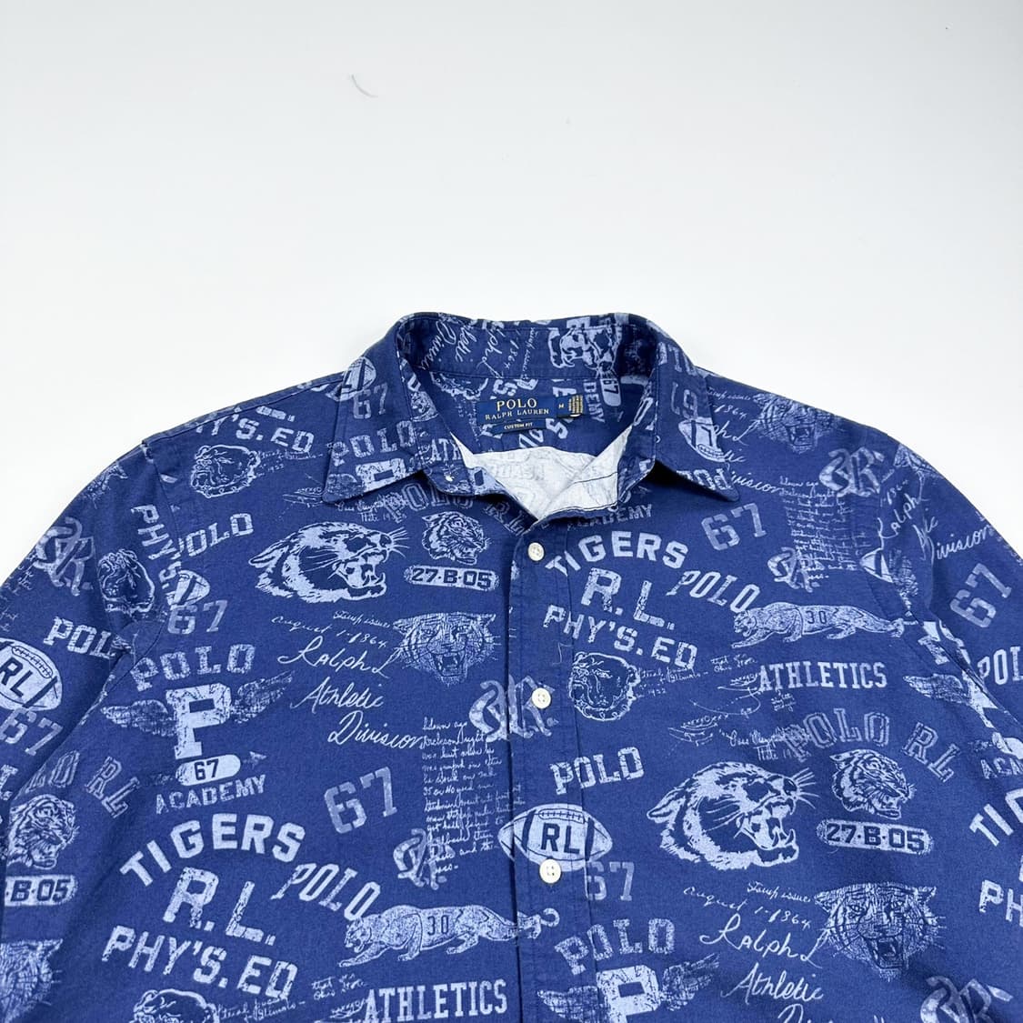 폴로 랄프로렌 커스텀 핏 RL 타이거 셔츠 (M) 상품이미지1