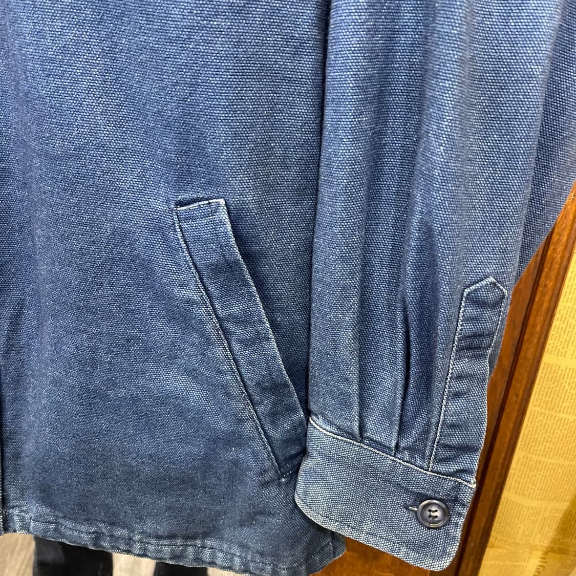 90's work shirt jacket 상품이미지5