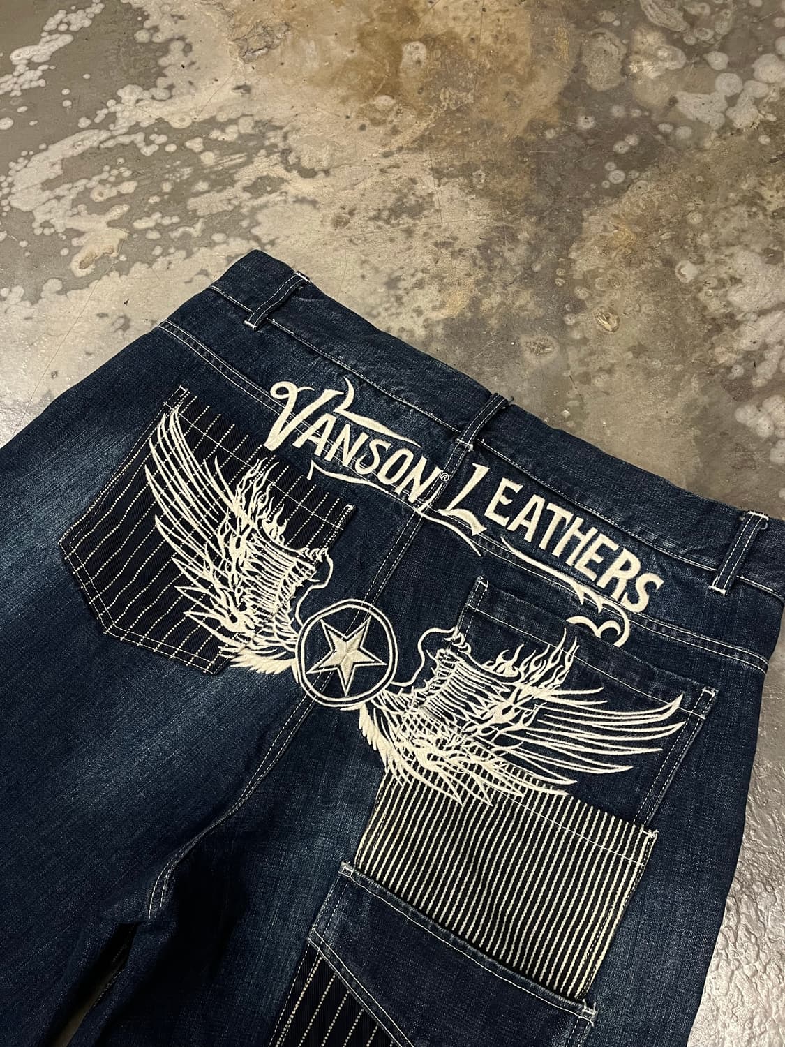 밴슨 버뮤다 데님팬츠 2XL 상품이미지3