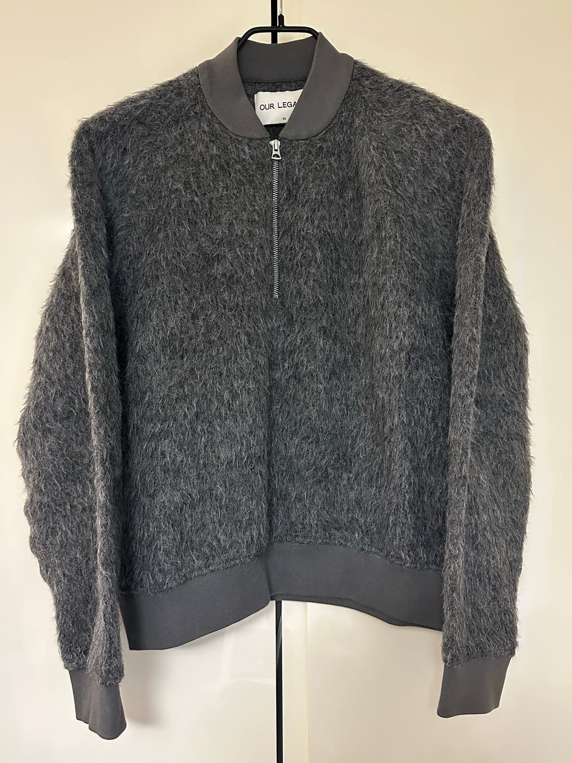 [50] 아워레가시 모헤어 하프집 바시티 자켓 상품이미지2