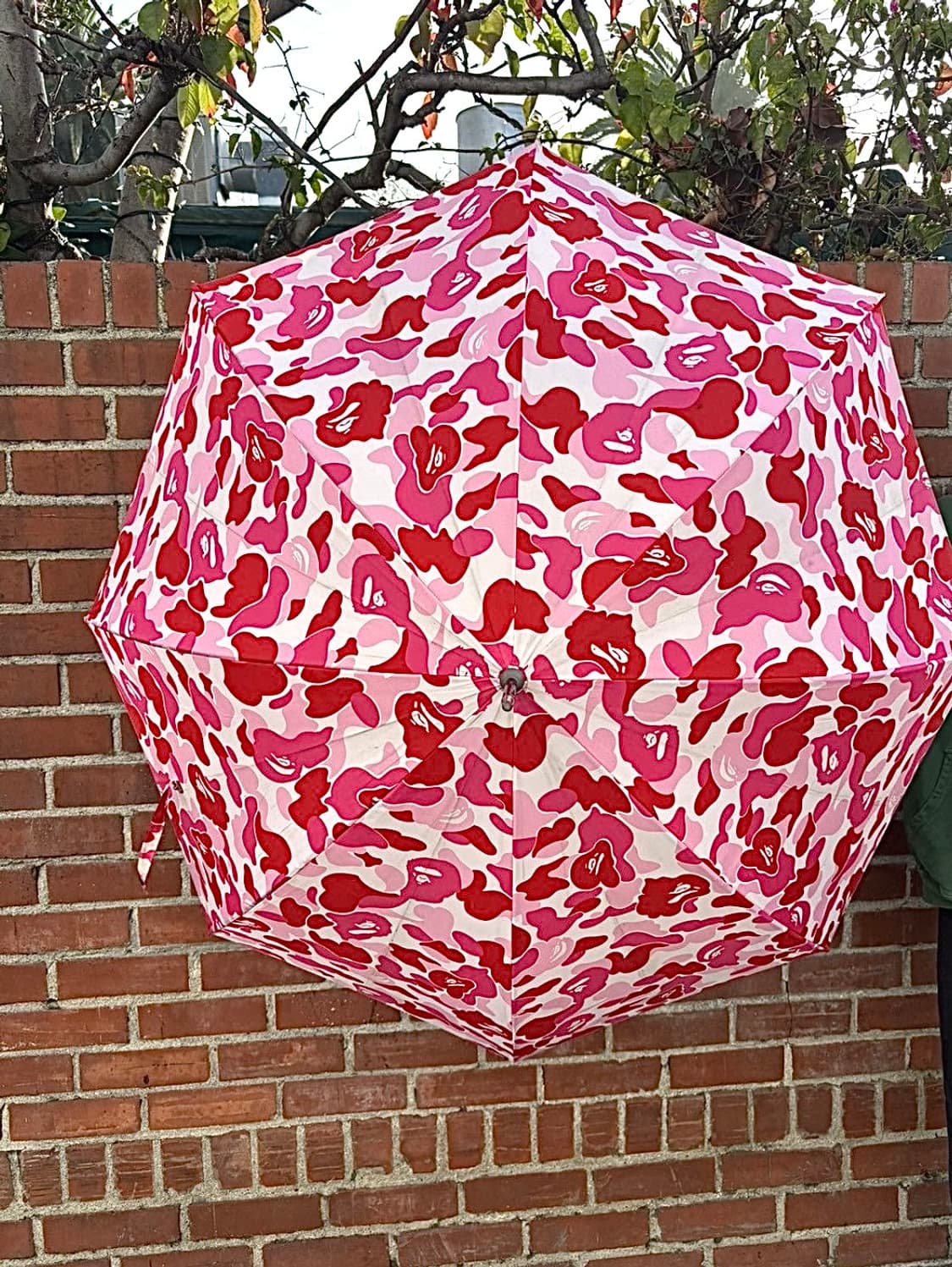 베이프 아카이브 ABC 핑크카모 장우산 상품이미지2