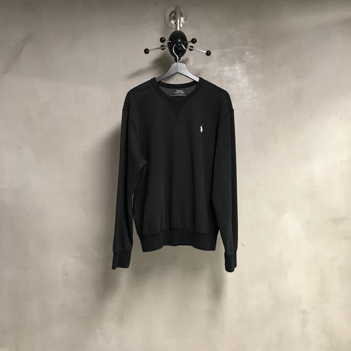 폴로 랄프로렌 맨투맨 블랙 L 상품이미지1