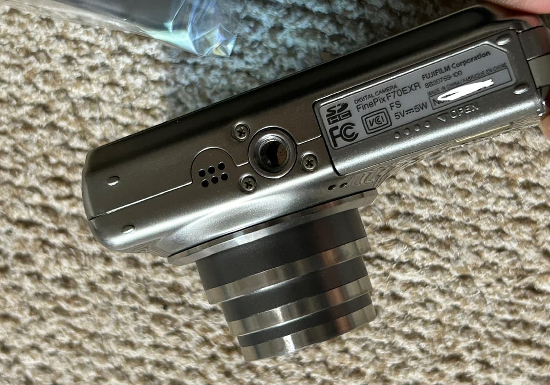 후지필름 f70exr 실버디카 상품이미지5