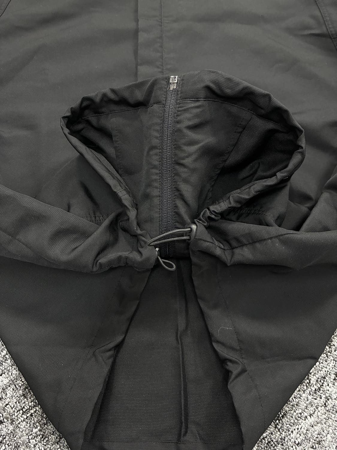 아디다스 블랙 화이트 삼선 바람막이 XL 상품이미지8